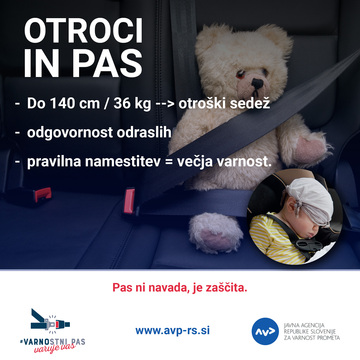 Varnostni pas otroci